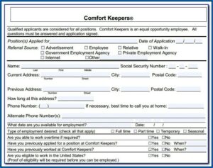 Va Assisted Living Statement Form