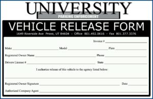 Vehicle Lien Release Form Texas