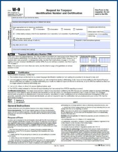 W 9 Forms Printable 2019