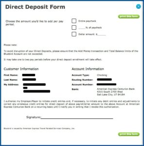 Walmart Card Direct Deposit Form