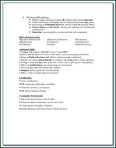 Water Damage Technician Resume