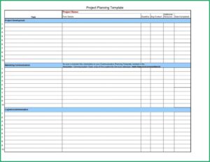 Wedding Planner Agenda Template