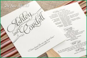 Wedding Program Template Download Word