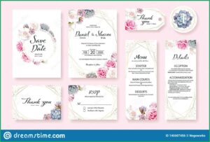 Wedding Table Label Templates
