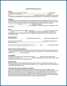 Where Can I Get A Lease Agreement Form