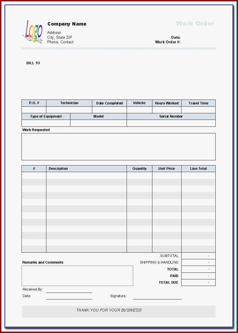 1096 Form Template Word