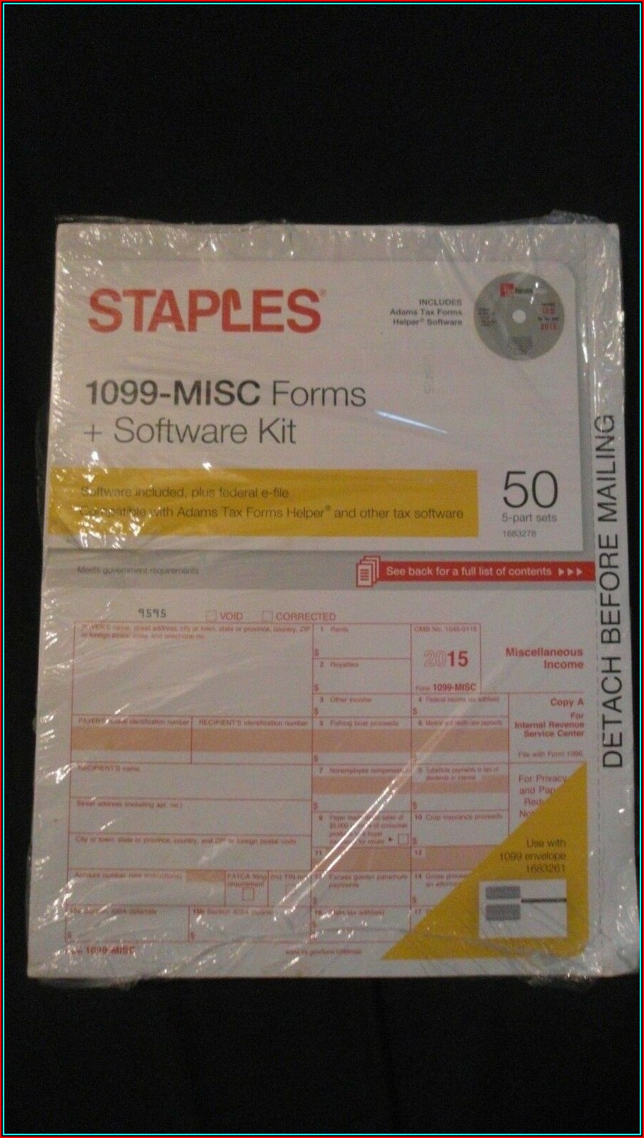 1099 Misc Tax Forms Staples