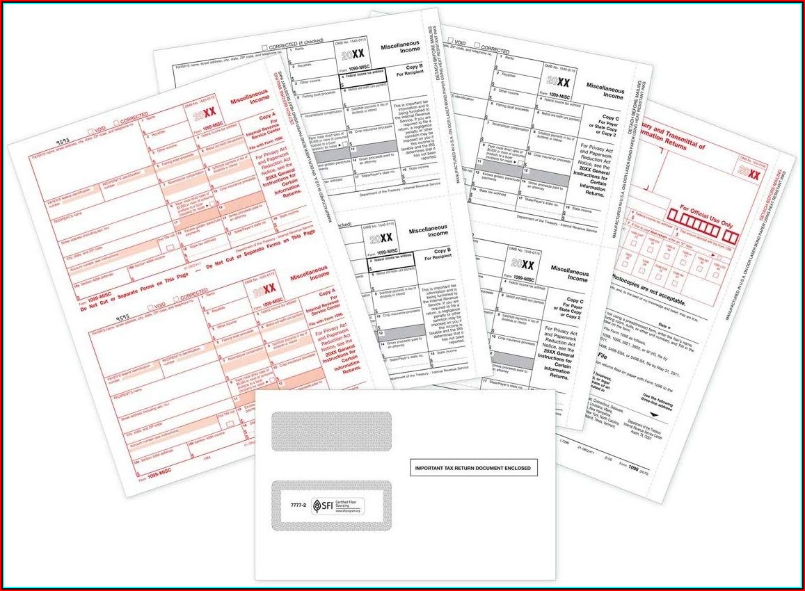 1099 Misc Tax Forms