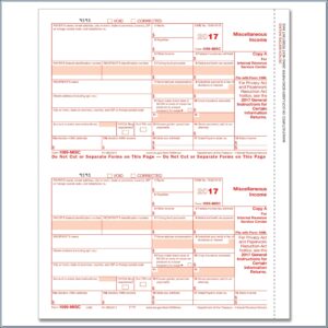 1099 Miscellaneous Form 2018