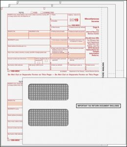 1099 Miscellaneous Form 2019