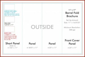 11x17 Brochure Template