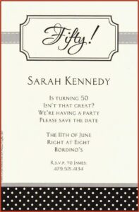 21st Birthday Invitation Templates Word