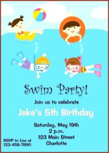 60th Birthday Party Invitation Templates Free Download