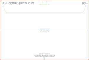 6x9 Envelope Template