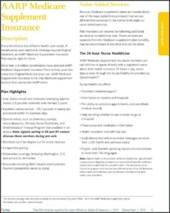 Aarp Supplemental Insurance Forms