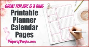 Arc Notebook Page Templates