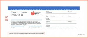 Ashi Cpr Card Template