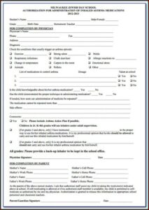 Asthma Medication Tablet Form