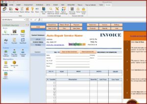 Automotive Invoice Template Free
