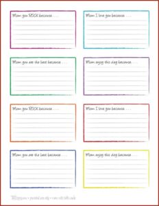 Avery 4 X 6 Recipe Card Template