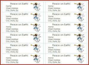 Avery Label Printing Template 5161