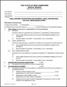 Az Court Divorce Forms