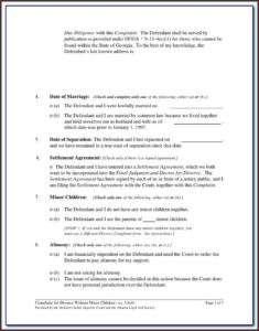 Az Divorce Forms Pima County