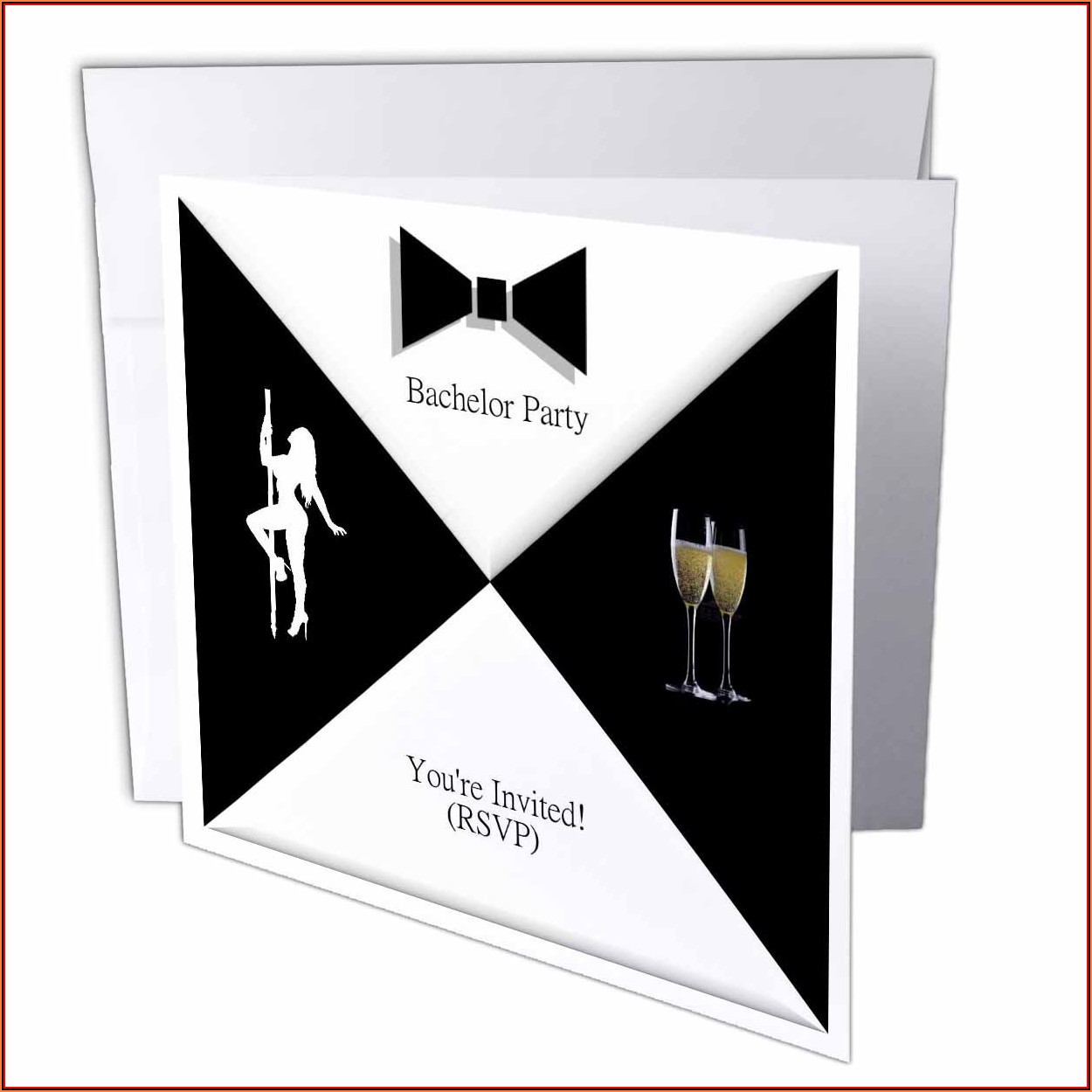 Bachelor Party Invitation Cards