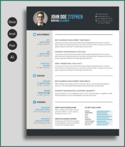 Best Free Resume Template Word