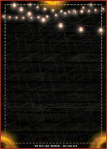 Black And Gold Invitation Templates Free Download