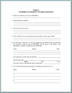Blank Curriculum Vitae Format Pdf