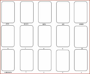 Blank Flash Card Template