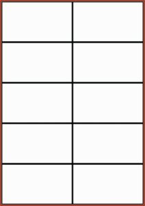 Blank Flashcard Template Free Download