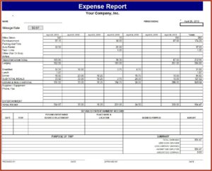 Bookkeeping Templates For Self Employed