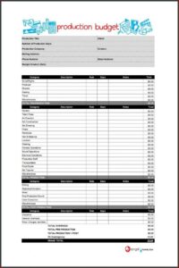 Budget Sheet Templates Printable