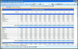 Budget Spreadsheet Templates
