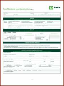 Business Credit Application Template Free