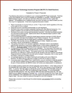 Business Proposal Sample Doc