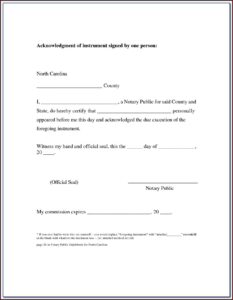 California Notary Forms 2018