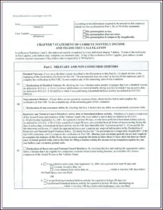 Chapter 7 Bankruptcy Forms Colorado