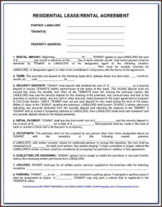 Chicago Apartment Lease Form 2017