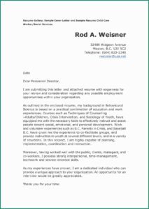 Child Care Resume Templates Free