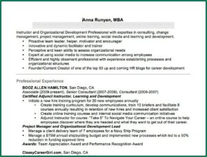 Classy Career Girl Resume Templates