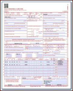Cms 1500 Form Instructions 2018