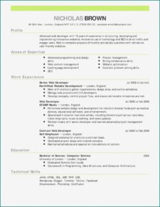 Combination Resume Template Word Free
