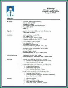 Compose A Resume Online