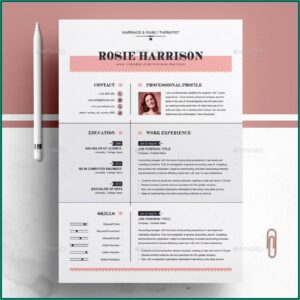 Creative Resume Design Templates Free Download