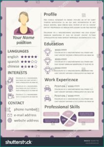 Cute Resume Template Free