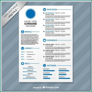 Cv Template Download Mac