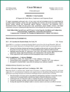 Data Center Migration Sample Resume